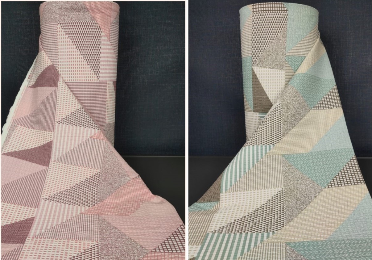 7.240G Γεωμετρικό - Βαμβακερό Σεντόνι