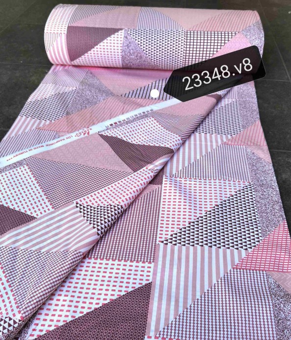 7.240G Γεωμετρικό - Βαμβακερό Σεντόνι - Image 2