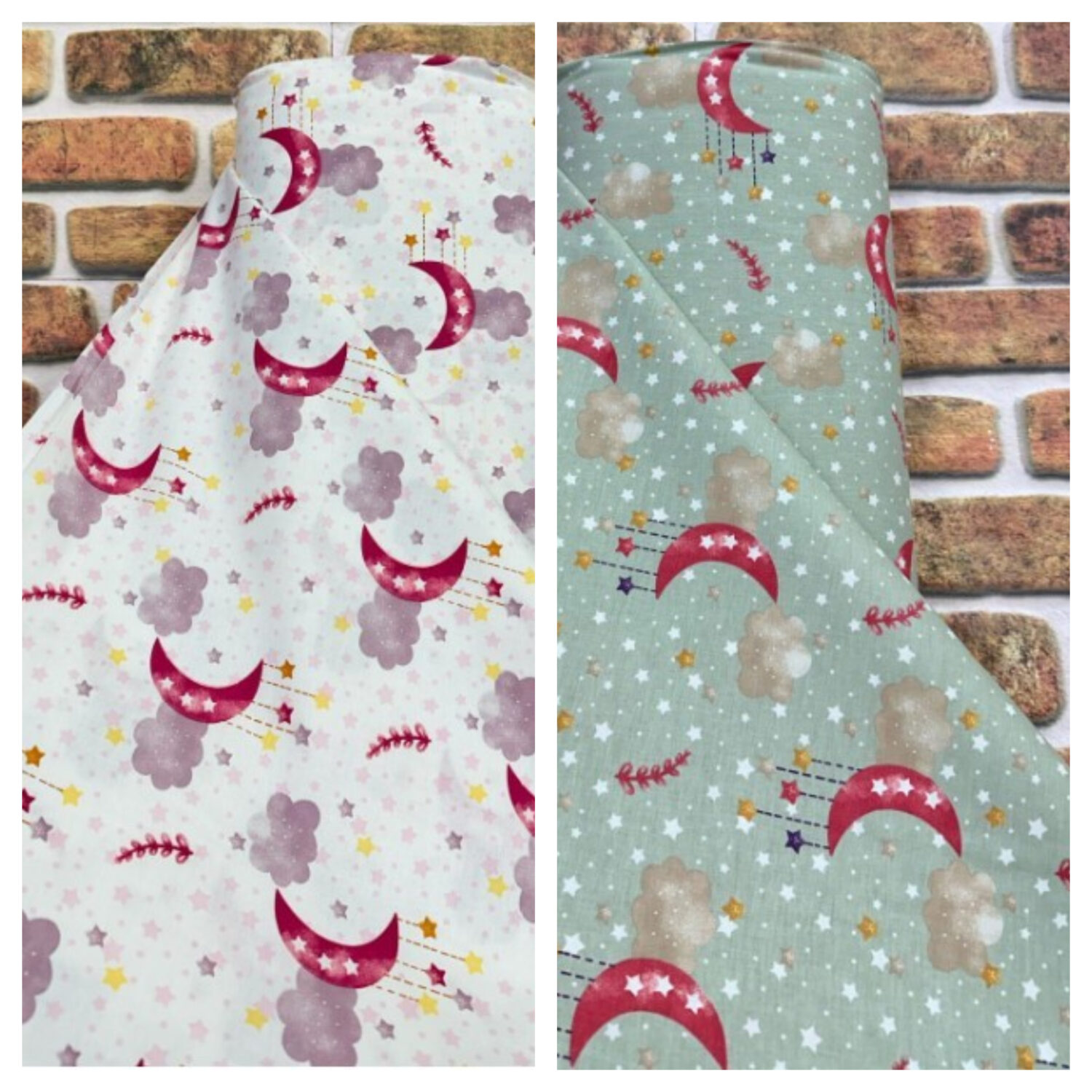 Moonlite βαμβακερό ύφασμα – σεντονόπανο με το μέτρο