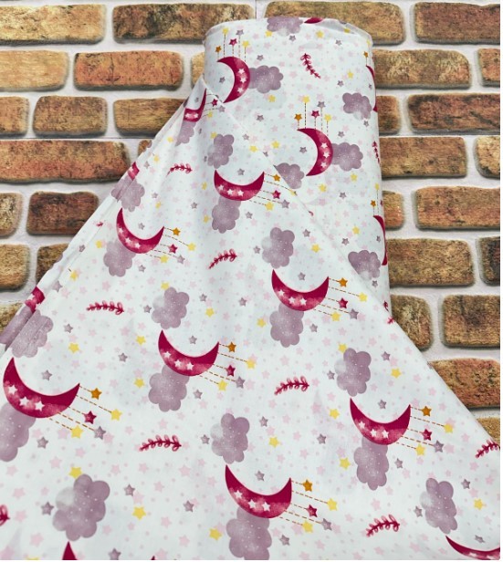 Moonlite βαμβακερό ύφασμα – σεντονόπανο με το μέτρο - Image 2