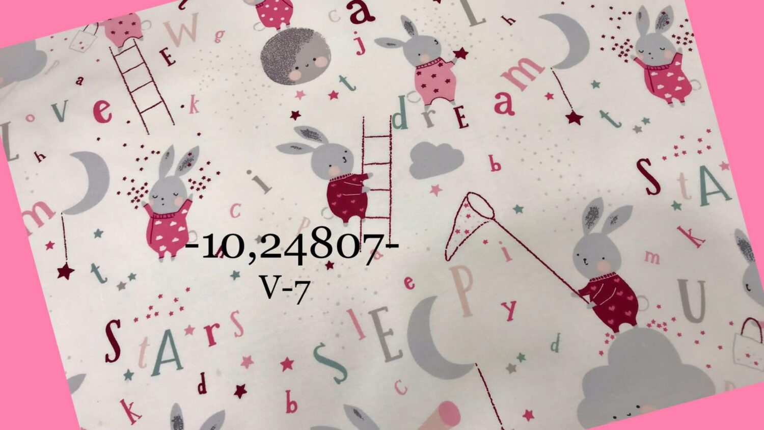 Κουνελάκι Αστρονόμος - Φανέλα Βαμβακερή με το μέτρο. - Image 5