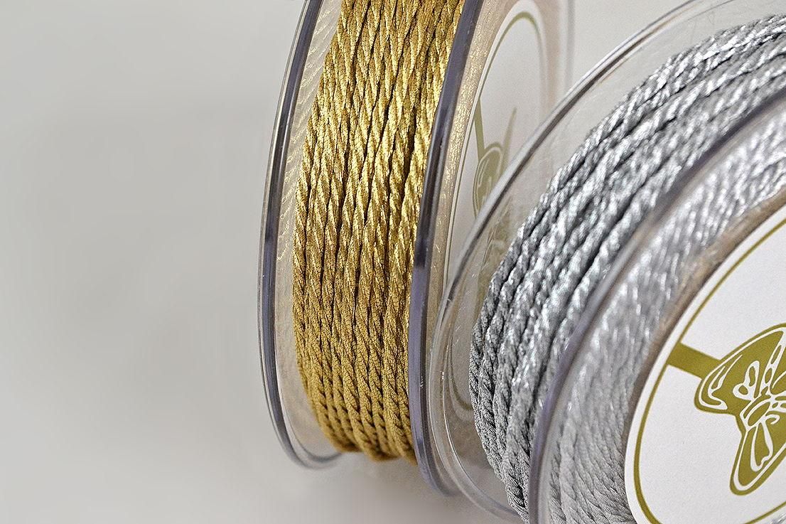 5.4021 Κορδόνι Τρίκλωνο Μεταλλικό