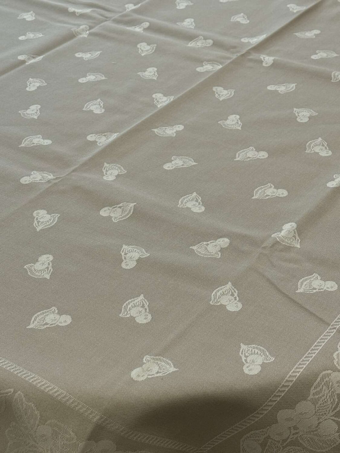 Κεράσια Λινό Τραπεζομάντηλο Κεντημένο (-30% ΠΡΟΣΦΟΡΑ) - Image 4