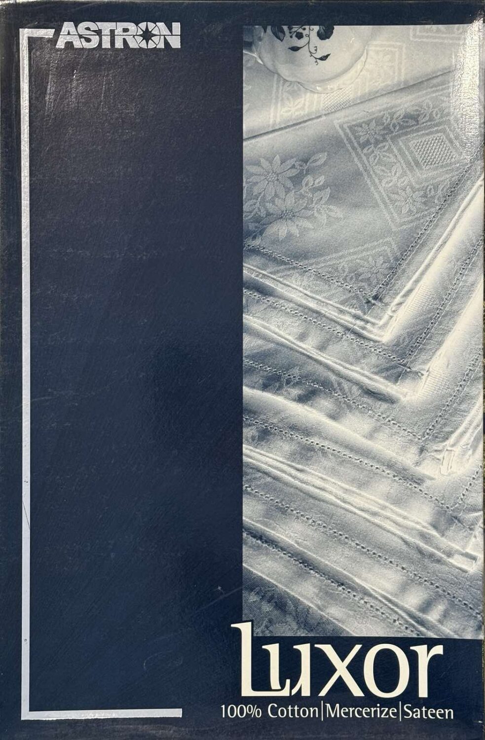 Σετ Τραπεζομάντηλο & Πετσέτες Φαγητού Βαμβακερό με Ζακάρ Σχέδιο Astron Luxon - Image 3