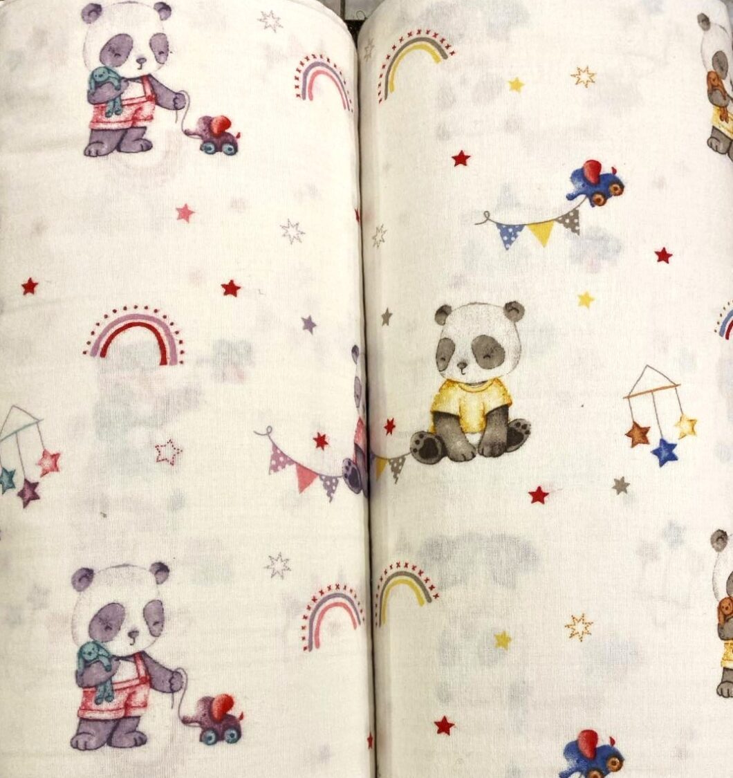 Panda Φανελένια Σεντόνια και Παπλωματοθήκη “Εργάνη”