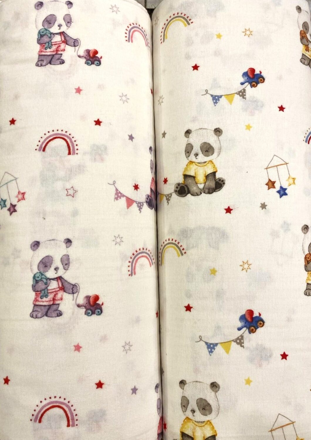 Panda Φανελένια Σεντόνια και Παπλωματοθήκη “Εργάνη”